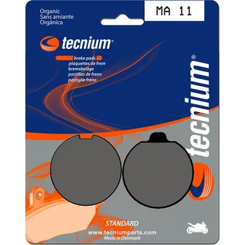 Nářadí na motocykly Brzdové destičky TECNIUM Street Organic - MA11 MA11