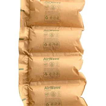 Obalový materiál Papírová BIO role na výrobu vzduchových polštářků 210x100 mm