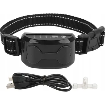 Obojek pro psa Materiálový obojek proti štěkání pro psy