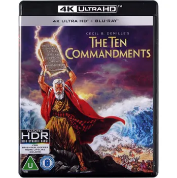 The Ten Commandments na Blu-ray 4K disku