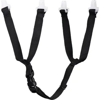 Pracovní přilba PORTWEST Podbradní pásek Work Safe PA11, čtyřbodový POR-PA11BKR Černá