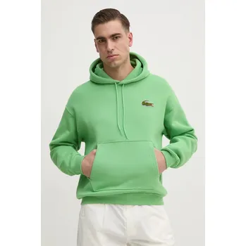 Pánská mikina Bavlněná mikina Lacoste, XXS, zelená, 70X