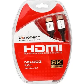 Video kabel Kabel HDMI - HDMI Conotech NS-003 3 m