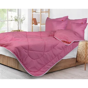 přikrývka CELOROČNÍ PŘIKRÝVKA 200x220 ANTI-ALERGICKÁ RŮŽOVÁ