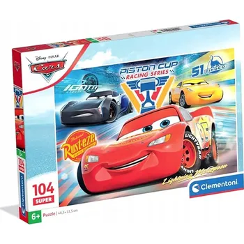 Puzzle Puzzle Super 104 dílků. Auta