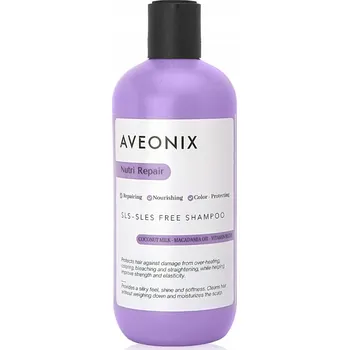 Šampon AVEONIX Nutri Repair Šampon bez SLS-SLES 350 ml - vyživující šampon