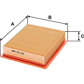 Vzduchový filtr Vzduchový filtr VALEO 585008