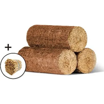 Tuhé palivo Dřevěné válcové brikety MIX PREMIUM, 1000 kg