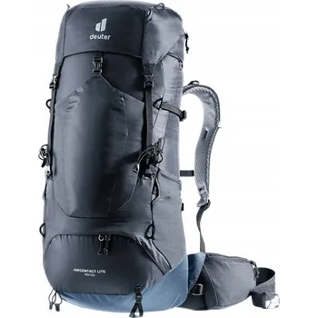 turistický batoh Turistický Batoh Deuter Aircontact Lite 40 + 10 l černý/marine