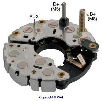 Karburátor Usměrňovač, generátor WAI IBR354
