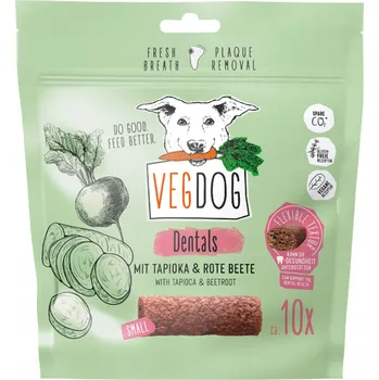 Pamlsek pro psa Vegetariánské pamlsky pro psy pro dentální hygienu - 120 g