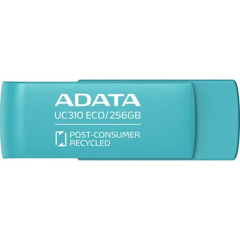 USB flash disk Pendrive ADATA UC310E-256G-RGN 256 GB USB 3.2 zelený