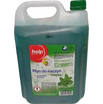 Prostředek na mytí nádobí Help 5 l. mátový