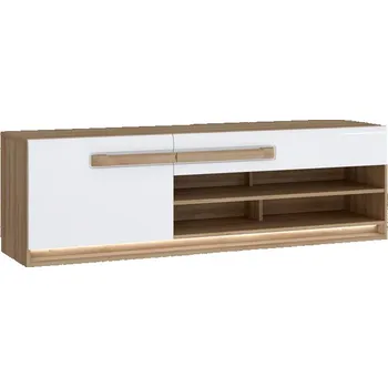 Televizní stolek TV stolek s osvětlením Attention - Forte 159.9x50 cm