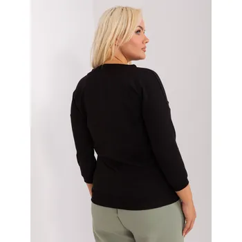 Dámská halenka Halenka RV BZ 9175.38X černá jedna velikost