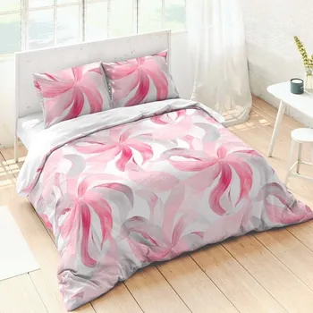 Blancheporte Povlečení Holga, bavlna, potisk listů ve stylu koláže Velikost: povlak na přikrývku 240x220 cm