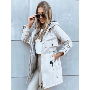 Dámská parka Dámská bunda parka STARK STYLE TY3856 Barva: Béžová, Velikost: 2XL