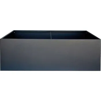 Vyvýšený záhon Ocelový květináč – Herstera Garden Cube 750 l