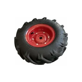 Pojezdové kolečko Kolo sekačky BDR 580 - 3 šípové levé červené