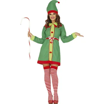 Fiestas Guirca Dámský kostým vánoční Elfka L
