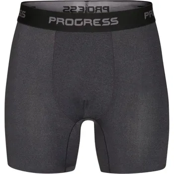 cyklistický dres Boxerky Progress TECHNIC černý melír M
