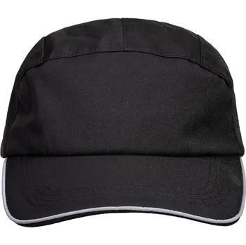 Pracovní přilba PORTWEST Kšiltovka HA25 PW3 Waterproof Cap POR-HA25BKRS/M Černá S-M