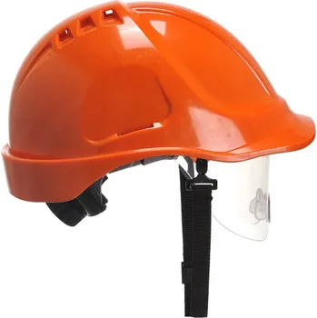 PORTWEST Přilba Endurance Visor PW55 POR-PW55ORR Oranžová