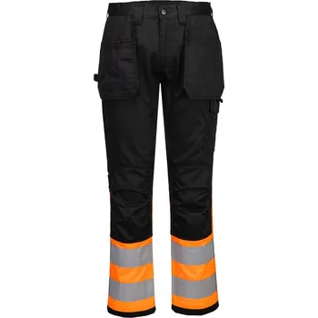 Pánské kalhoty PORTWEST Kalhoty CD858 do pasu, reflexní POR-CD858OBR44 44 Oranžová/černá