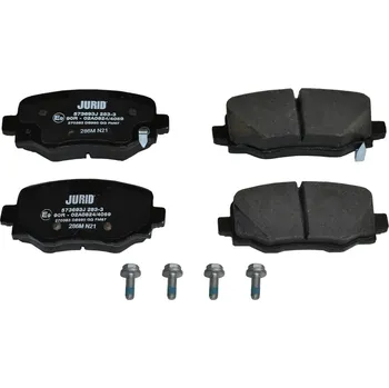 Brzdová destička Sada brzdových destiček, kotoučová brzda JURID 573693J