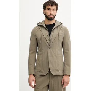 Pánské sako Manšestrová bunda BOSS P-Hanry-HD-WG-254F 50549394 zelená 97X, vel. 54