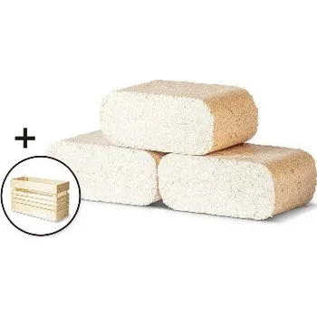 Tuhé palivo Dřevěné brikety RUF TOP COMFORT, 840 kg