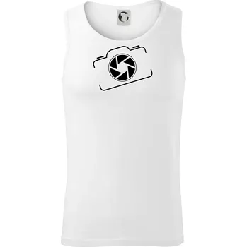 Pánské termoprádlo Zrcadlovka obrys - Tílko pánské Core - 2XL ( Bílá )