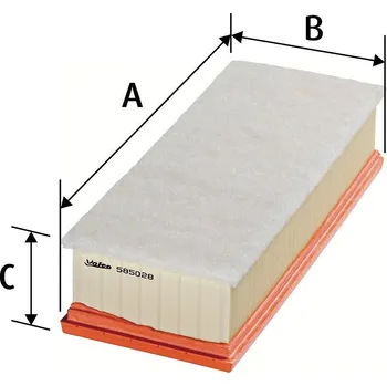 Vzduchový filtr Vzduchový filtr VALEO 585028