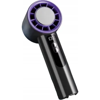 Domácí ventilátor Mini ruční ventilátor s USB-C, 3600mAh, 100 režimů, stolní ventilátor