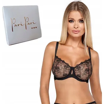 Podprsenka Podprsenka s měkkými košíčky Jenny PariPari černá 70F