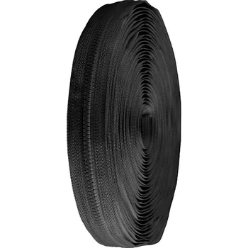 Zip Zip kostěný No 3 metráž, velké, 332 černá