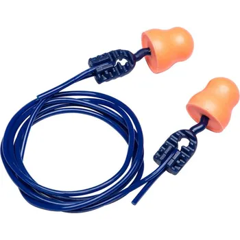 PORTWEST Zátky do uší Easy Fit PU EP12 s vláknem POR-EP12ORR Oranžová