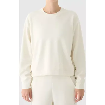 Dámská mikina 4F dámská mikina 4FWAW25TSWSF1837 bílá (M) (M, bílá)