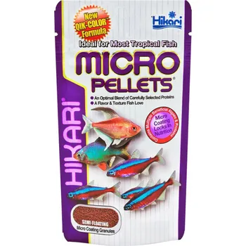 Krmivo pro rybičky Hikari Micro Pellets krmivo pomalu klesající 22g