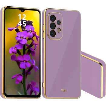 Pouzdro na mobilní telefon Zadní Kryt RCBR pro Samsung Galaxy A33 5G GLAMOUR COLOR CASE fialový