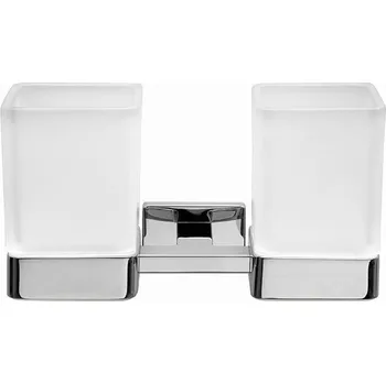 Nástěnné svítidlo INDA LEA 1800 nástěnné pohárky, sklo, chrom