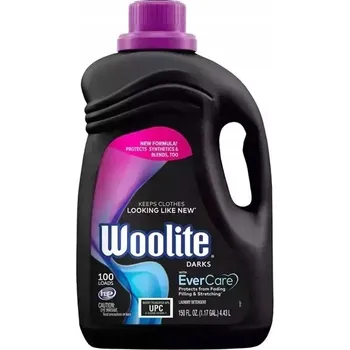 Prací gel Gel na praní tmavých černých tkanin Woolite Ever Care 100 Praní 4,43 l