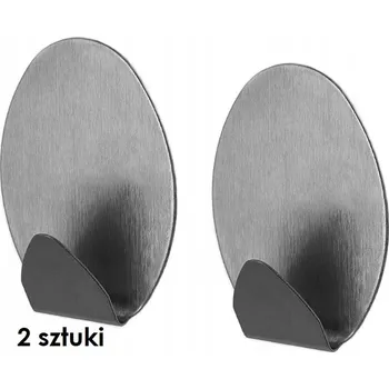 Věšák Háček bez vrtání Bisk šedý