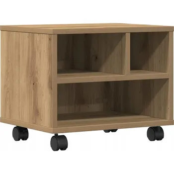 Konferenční stolek Stolek pod tiskárnu z dřevotřísky Dub Artisan 41x32x33,5 cm