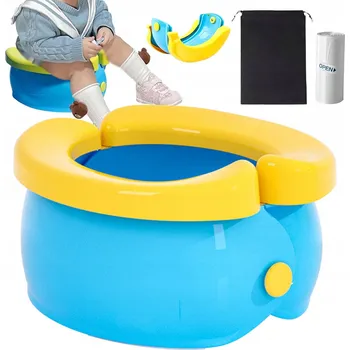 Kojenecká hygiena CESTOVNÍ NOČNÍK PRO DĚTI PŘENOSNÝ SKLÁDACÍ TURISTICKÝ TRŮN BANÁN