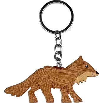 2Kids Toys Dřevěná klíčenka velká Liška