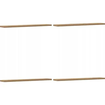 police Nástěnná police dub artisan 60 x 20 x 1,5 cm, materiál dřevotříska