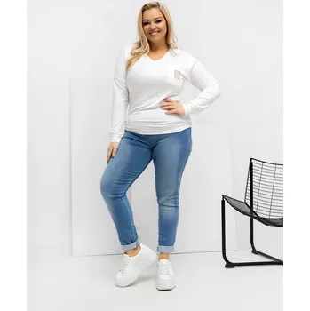 Dámská halenka Halenka RV BZ A 161.63 ecru jedna velikost