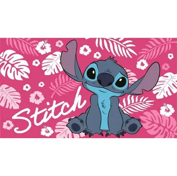 Koupelnová předložka DISNEY STITCH růžová koupelnová předložka - paměťová pěna - 40x60 cm