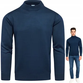 Pánský svetr Recea svetr 3100 zelený rolák velikost L